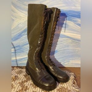 Ralph David Leather Riding Boots Size 6 1/2
